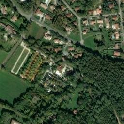 Vue satellite de CAMPING LAS PRADES à Vaudreuille
