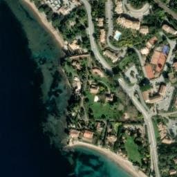 Vue satellite de Agay Soleil à Théoule-sur-Mer