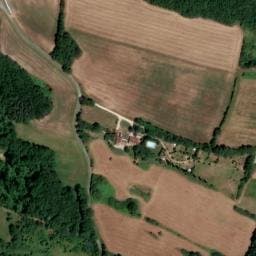 Vue satellite de Camping Aux Mêmes à Sère