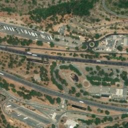 Vue satellite de Aire de camping-car à Bras à Bras