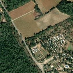 Vue satellite de Domaine de la cigalière à Cabasse