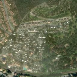 Vue satellite de Domaine de l'Île d'Or à Saint-Raphaël