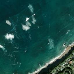 Vue satellite de Le Bord de Mer à Bidart
