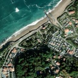 Vue satellite de La Ferme Erromardie à Bidart