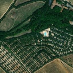 Vue satellite de Terre de Soleil à Pinet