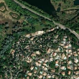 Vue satellite de Capfun La Rumba à Sainte-Maxime