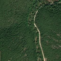 Vue satellite de Camping La Gantesse à Saint-Zacharie