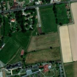 Vue satellite de Camping La Galotte à Haget