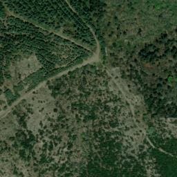 Vue satellite de Cabane de Dourgales à Citou