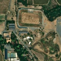 Vue satellite de Aire de camping-car à Saint-Thibéry à Saint-Thibéry