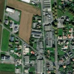 Vue satellite de Aire de camping-car à Caubios-Loos à Caubios-Loos