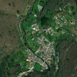 Vue satellite de Camping Municipal de Fontcouverte à Caudebronde