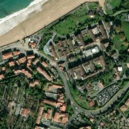 Vue satellite de Les Deux Jumeaux à Hendaye