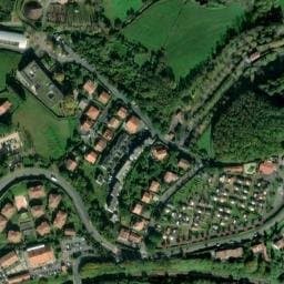 Vue satellite de Camping Domaine Seres à Hendaye