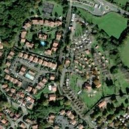 Vue satellite de Camping Abaya à Hendaye