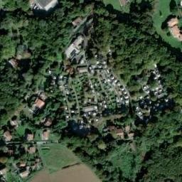 Vue satellite de La Corniche à Hendaye