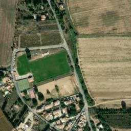 Vue satellite de AIRE DE CAMPING CAR à Maraussan