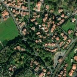 Vue satellite de Aire de camping-car à Hendaye à Hendaye