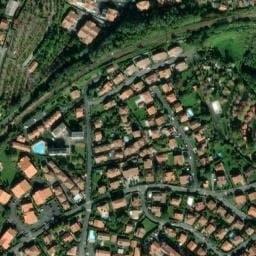 Vue satellite de Alturan à Hendaye