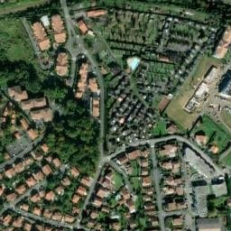 Vue satellite de Aire de camping-car à Hendaye (2) à Hendaye