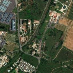 Vue satellite de Hortes Loisirs à Saint-Thibéry