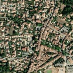 Vue satellite de Fontaine de Nans-les-Pins à Nans-les-Pins