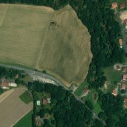 Vue satellite de Les Chalets Oussia à Cambo-les-Bains
