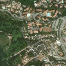 Vue satellite de Chez Marcel à Sainte-Maxime