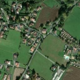 Vue satellite de Goyetchea à Ascain