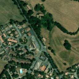 Vue satellite de Camping La Porte d'Autan à Saissac