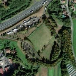 Vue satellite de Aire d'Urrugne à Biriatou