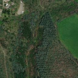 Vue satellite de Aire de camping-car Garage Meric à Caudebronde