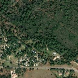 Vue satellite de Les Bruyères à Les Mayons