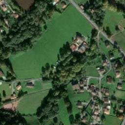 Vue satellite de Aire Naturelle Donamartia à Saint-Pée-sur-Nivelle