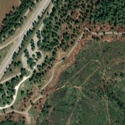 Vue satellite de Aire des Sigues à Les Mayons