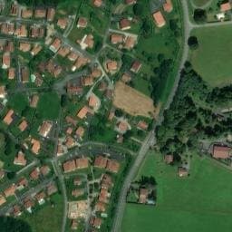 Vue satellite de Camping Hiriberria à Cambo-les-Bains