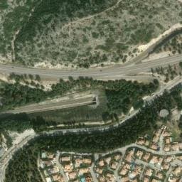 Vue satellite de Parking camping-car à Carry-le-Rouet