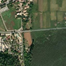 Vue satellite de Camping la Vidaresse à Camps-la-Source
