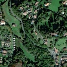 Vue satellite de Mendi Azpian à Biriatou