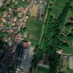 Vue satellite de Aire de stationnement de Saint-Palais à Saint-Palais