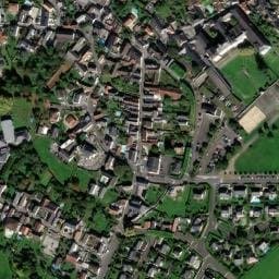 Vue satellite de Aire de camping-car - Stationnement - Lescar Bénéharnum à Lescar