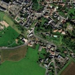 Vue satellite de Parking des remparts à Lescar