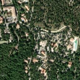 Vue satellite de L'Arquet à Carry-le-Rouet