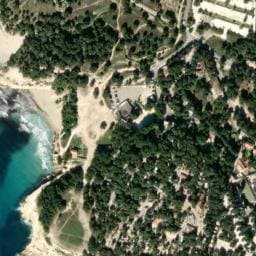 Vue satellite de Le Mas à Carry-le-Rouet