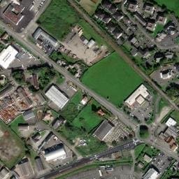 Vue satellite de Aire de service de Lescar à Poey-de-Lescar