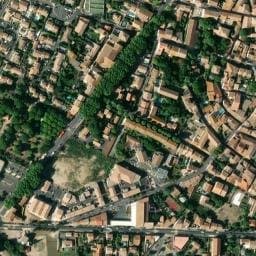 Vue satellite de Camping municipal de Tounel à Capestang