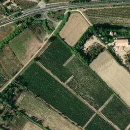 Vue satellite de Aire de repos à Maureilhan à Maureilhan