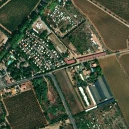 Vue satellite de SUD LOISIRS à Agde