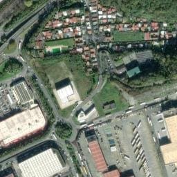 Vue satellite de Camping Arrosaleda à Hendaye