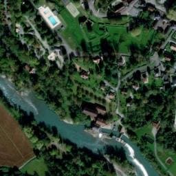 Vue satellite de Beau Rivage à Navarrenx